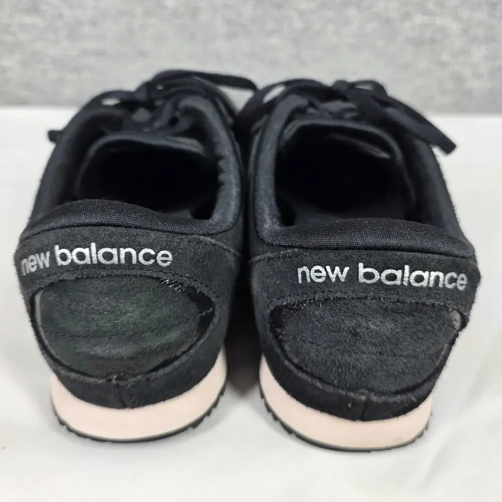 NEW BALANCE 555 FLIPDUO WL555BK WOMEN’S SUEDE RETRO SNEAKERS – BLACK – SIZE 9
